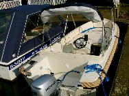 Boot mieten in Berlin Sunny 3 auch ohne Bootsführerschein 15 ps bei Bootsvermietung-online (Wannsee, Havel, ...)