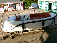 Boot mieten in Berlin Sunny 5 nur mit Bootsführerschein 30 ps bei Bootsvermietung-online (Wannsee, Havel, ...