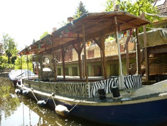 Berlin Spandau, Tour ca. 3 Stunden ab Boots vermietung durch Grimnitzsee, Stlpchensee, Klein Venedig; Bild 12-1
